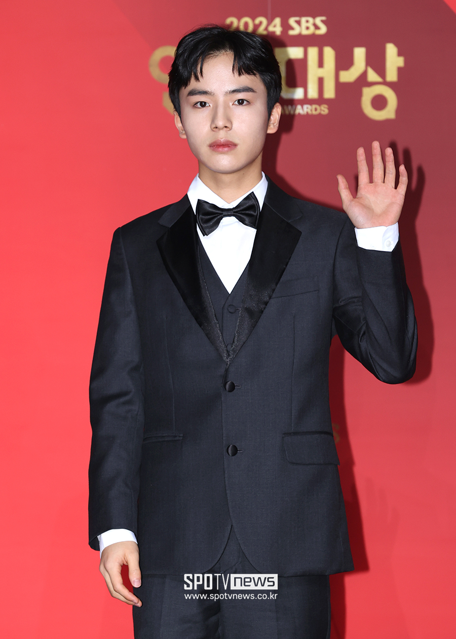 [포토S] 문우진, '연기대상 왔어요'
