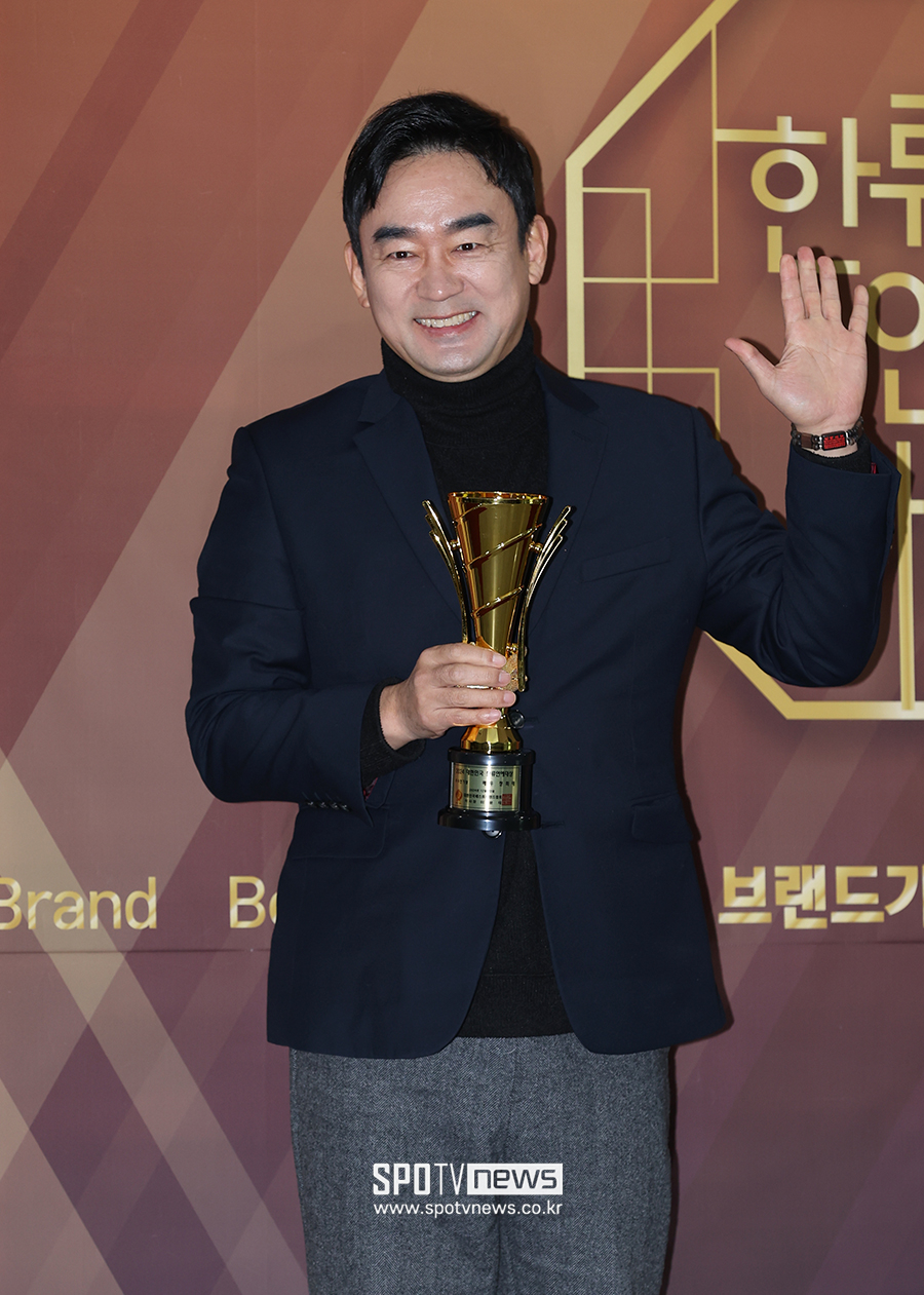 [포토S] 정희태, '상 받았어요!'