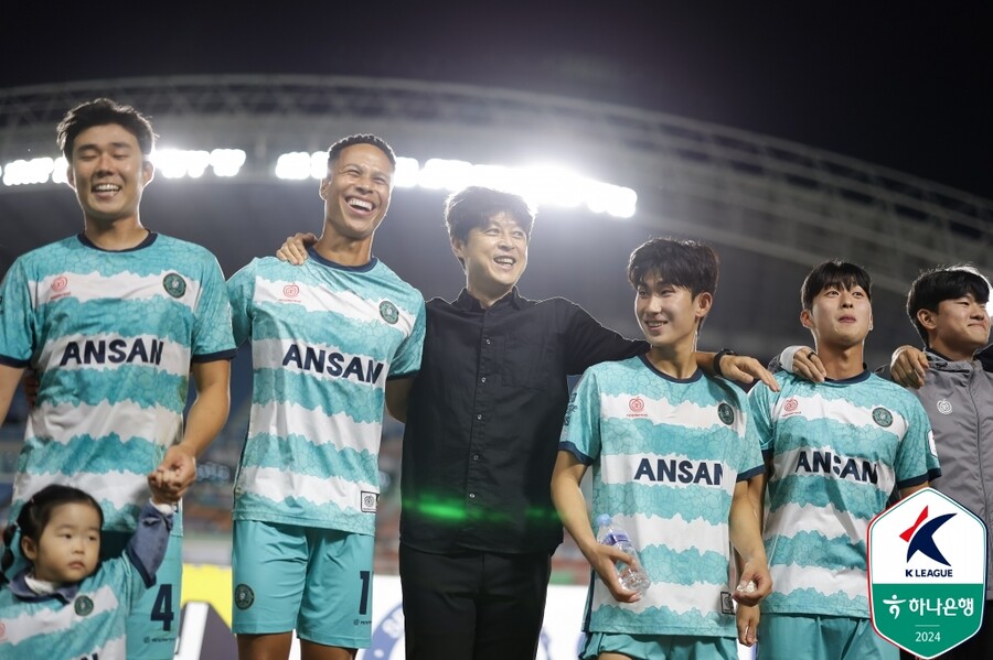 ▲ 안산 그리너스 *사진은 본문 내용과 관계없습니다 ⓒ한국프로축구연맹