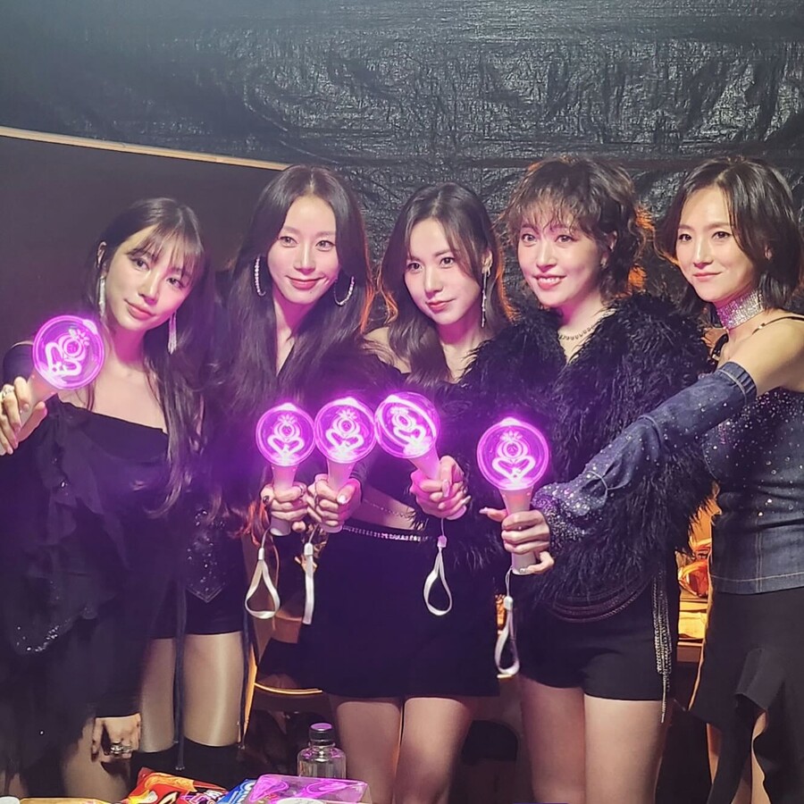 ▲ 베이비복스. 출처ㅣ윤은혜 인스타그램