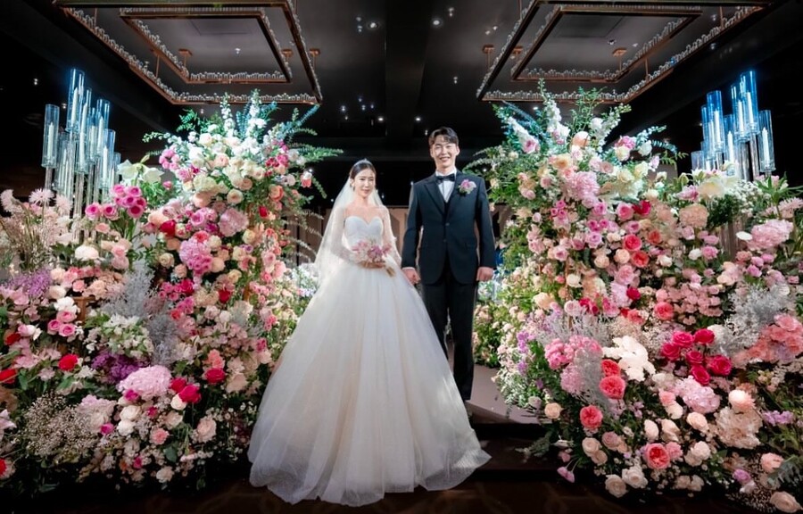 박소영, '5살 연하' ♥문경찬과 결혼 소감 "많은 사랑 받아…잘 살겠다"