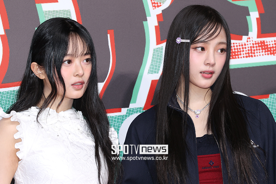 ▲ 뉴진스 하니 민지 ⓒ곽혜미 기자
