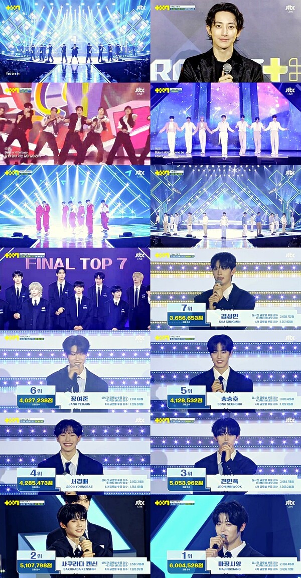 '프로젝트 7' 마징시앙 1위…클로즈 유어 아이즈로 데뷔확정[TV핫샷]