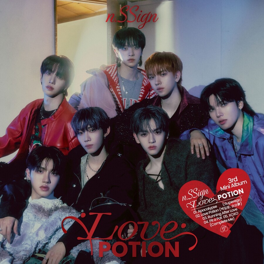 엔싸인 '러브 포션', 日 아이튠즈 종합앨범 차트·톱 K팝 뮤직 앨범 차트 1위