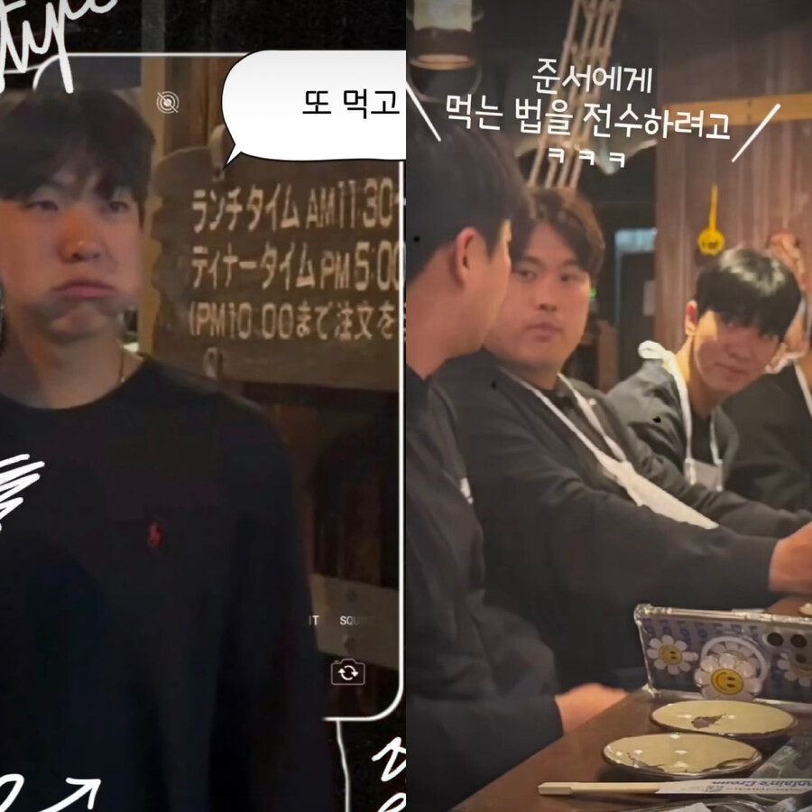 ▲황준서가 체중 증가를 위해 단백질 섭취에 열을 올리고 있다. ⓒ99코퍼레이션 공식 SNS