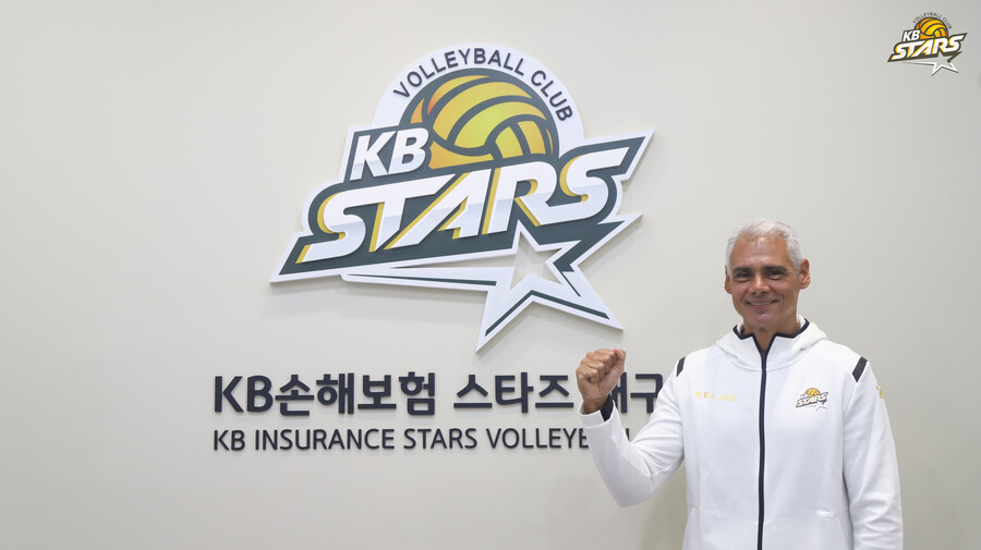▲ 레오나르도 KB손해보험 신임 감독 ⓒKB손해보험 스타즈