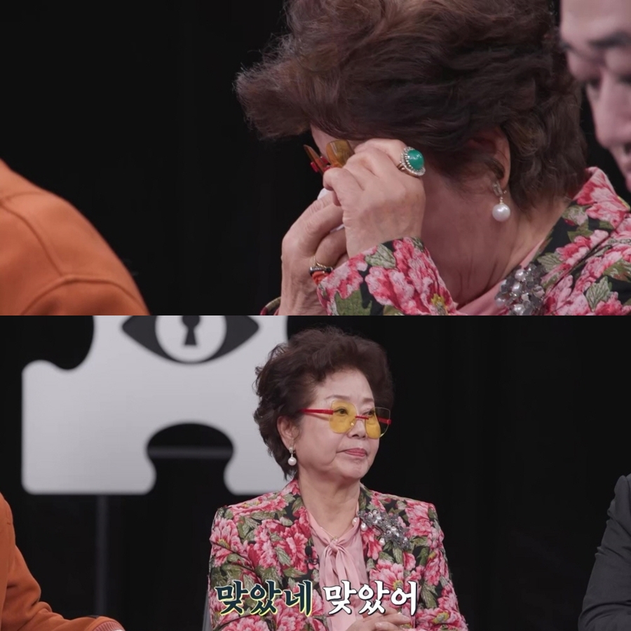선우용여 "결혼식날 남편 구속…대신 빚 갚다 영양실조" 눈물('탐정들의 영업비밀')