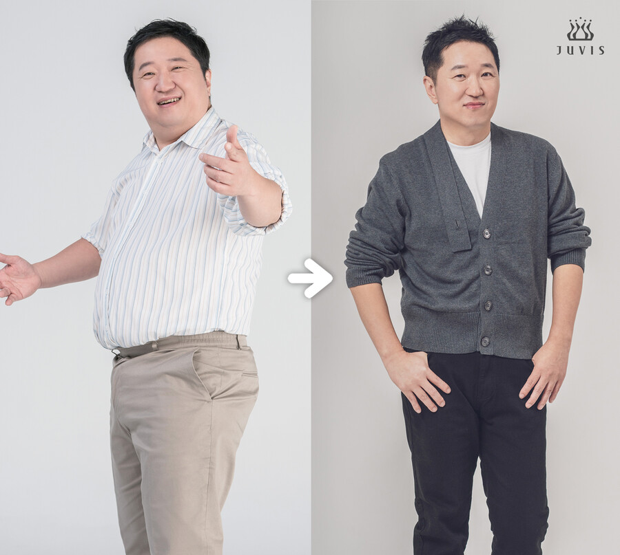 정형돈, 21kg 빼고 반쪽 됐다…뼈말라 비주얼 성공 "앞자리 3번 바꿔"