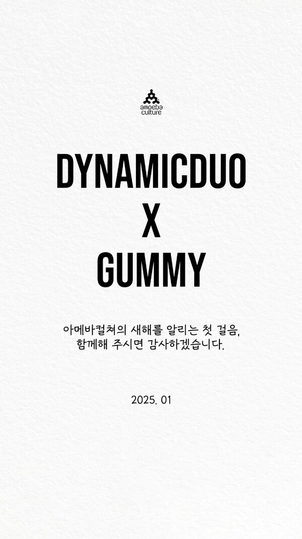 다이나믹 듀오X거미, 1월 첫 컬래버 신곡 발표 "새해를 알리는 첫걸음"