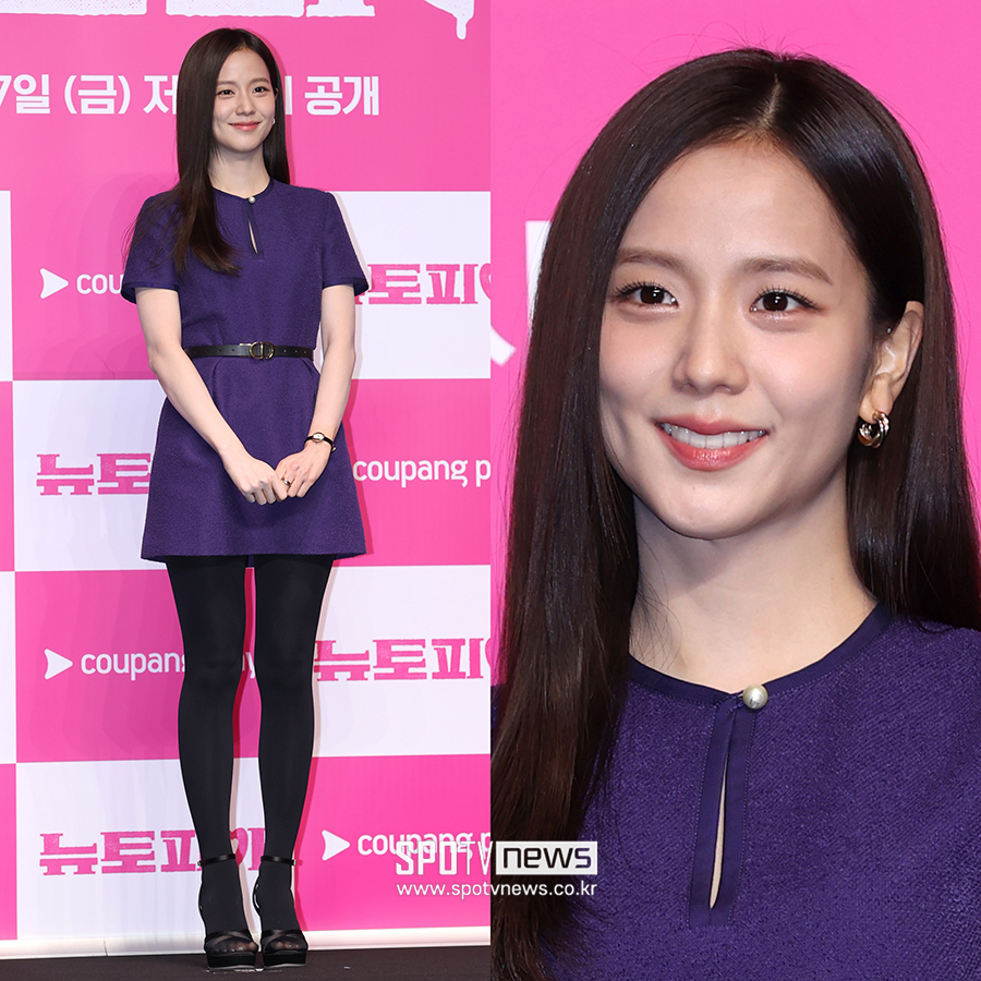 [스토리S] '슬렌더의 정석' 블랙핑크 지수, 초미니 원피스로 뽐낸 극세사 각선미
