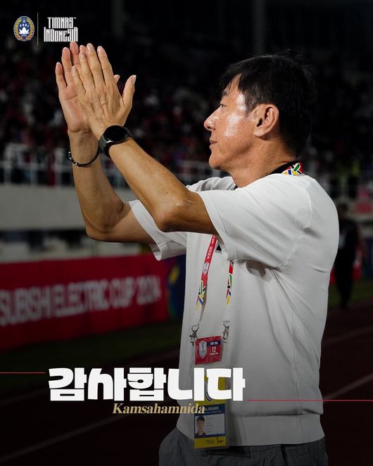 인도네시아 진짜 실수했네…신태용 보좌한 현지인 코치 "5년간 함께한 건 행운이었습니다"
