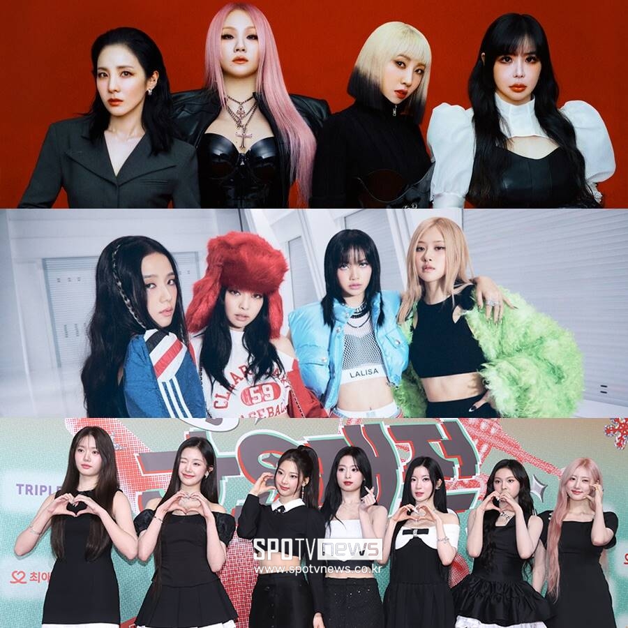 2NE1·블랙핑크·베이비몬스터…2025 휩쓸 'YG 딸들'[초점S]