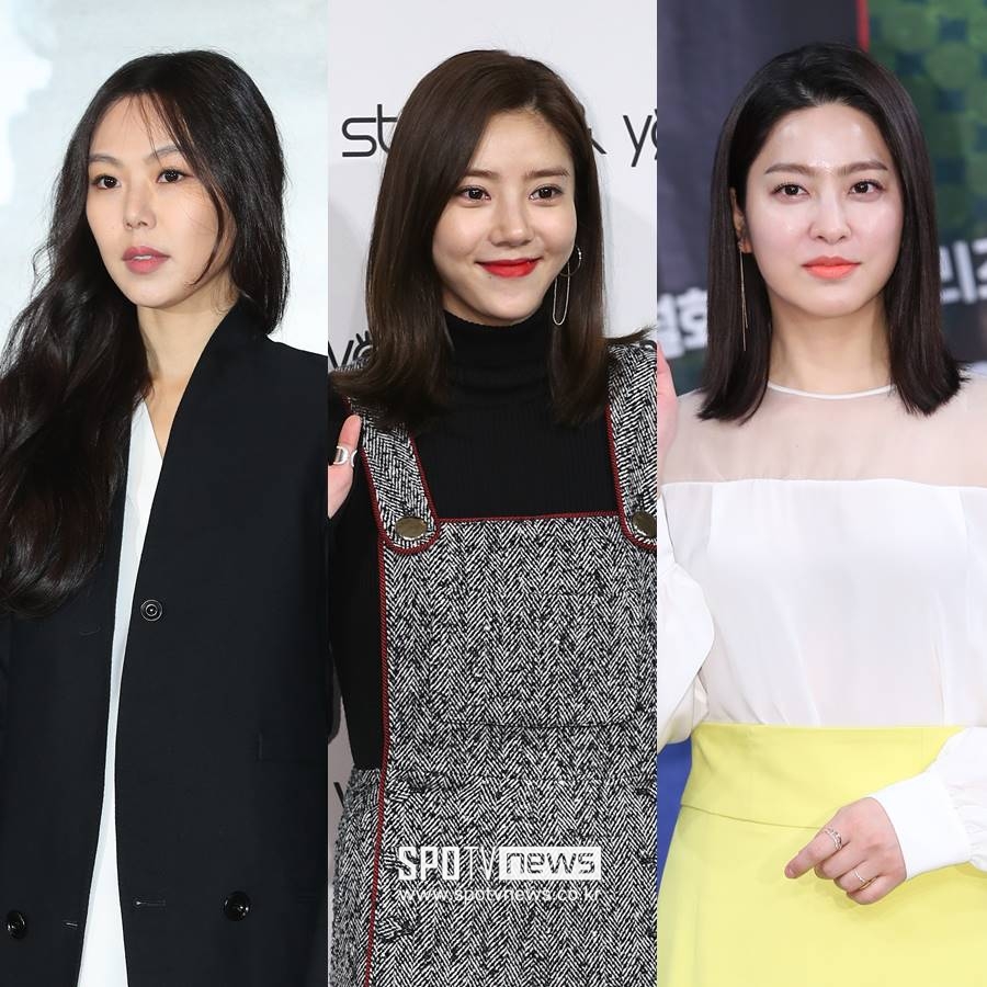▲ 김민희, 손담비, 박세영(왼쪽부터). ⓒ곽혜미 기자, ⓒ스포티비뉴스DB
