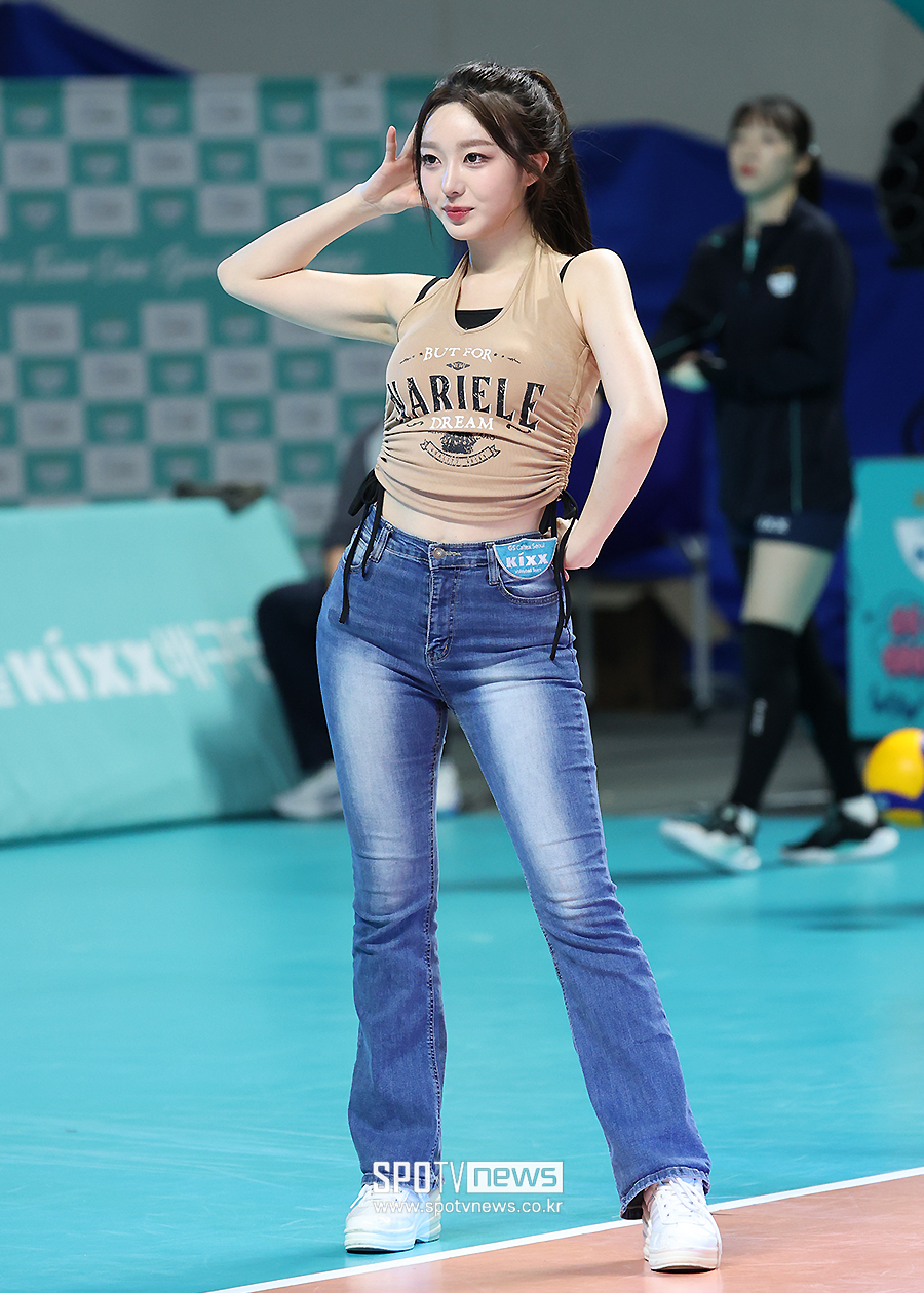 ▲ 권희원 치어리더 ⓒ곽혜미 기자