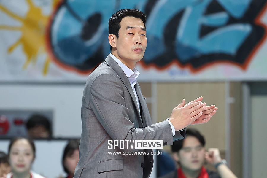 [포토S] 고희진 감독, '잘하고 있어'