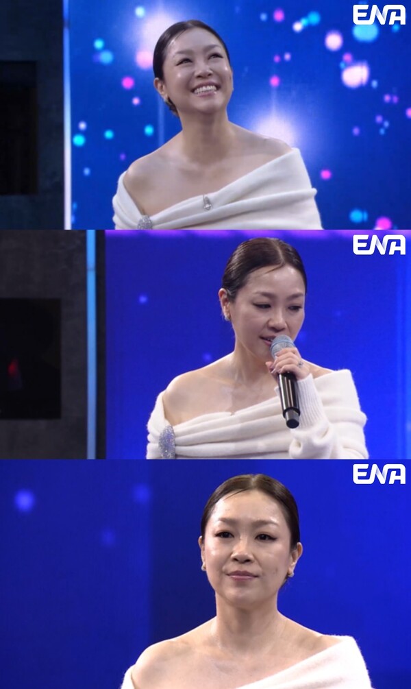 ▲ 12일 방송되는 '언더커버'에서 박정현이 한 참가자에게 혹평을 내놓는다. 제공|ENA