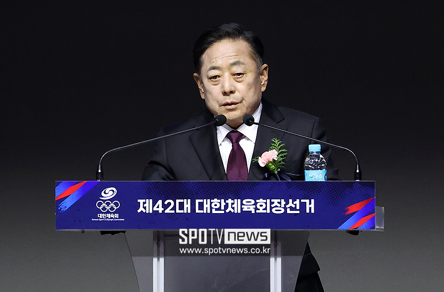 [포토S] 김용주 후보자, 소견 발표