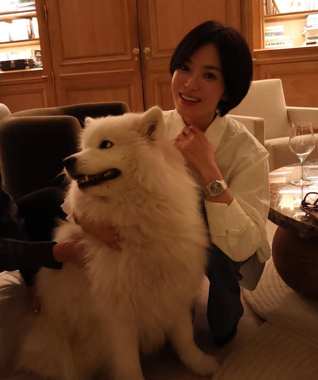 송혜교, 숏컷 후 이렇게 어려지다니…고등학생인가 싶은 '44세' 비주얼