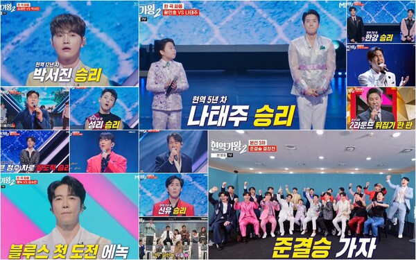 '현역가왕2' 황민호·에녹·진해성…강력 후보들 줄줄이 패배 '이변속출'[TV핫샷]