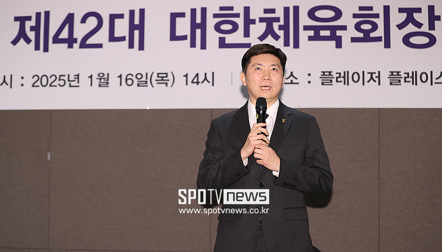▲ 유승민 대한체육회장 당선인 ⓒ곽혜미 기자