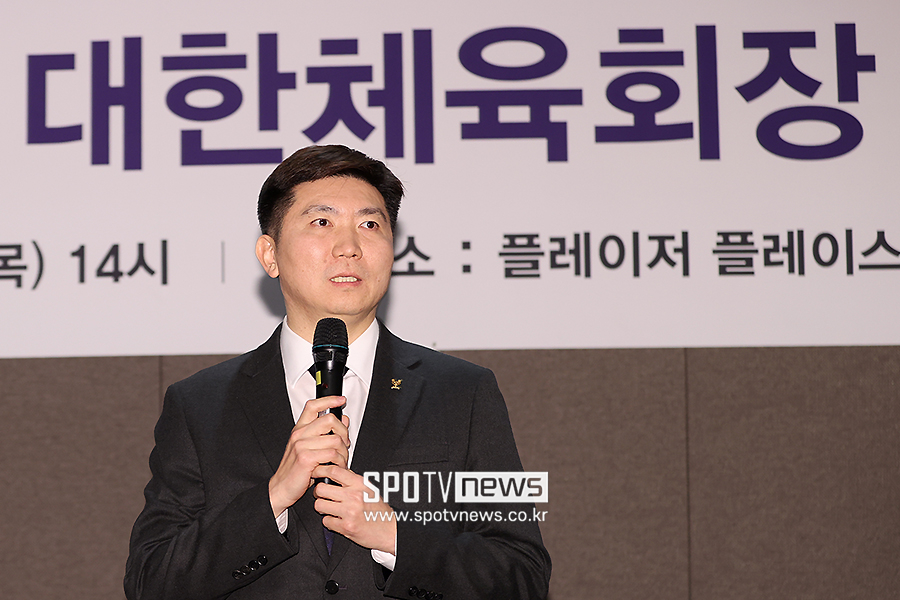 ▲ 유승민 대한체육회장 당선인 ⓒ곽혜미 기자