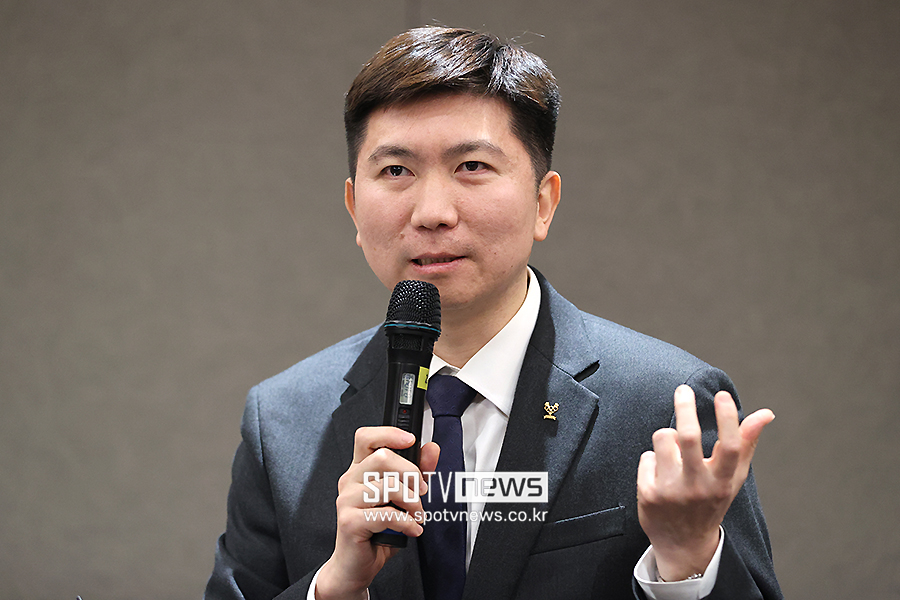 ▲ 유승민 대한체육회장 당선인 ⓒ곽혜미 기자