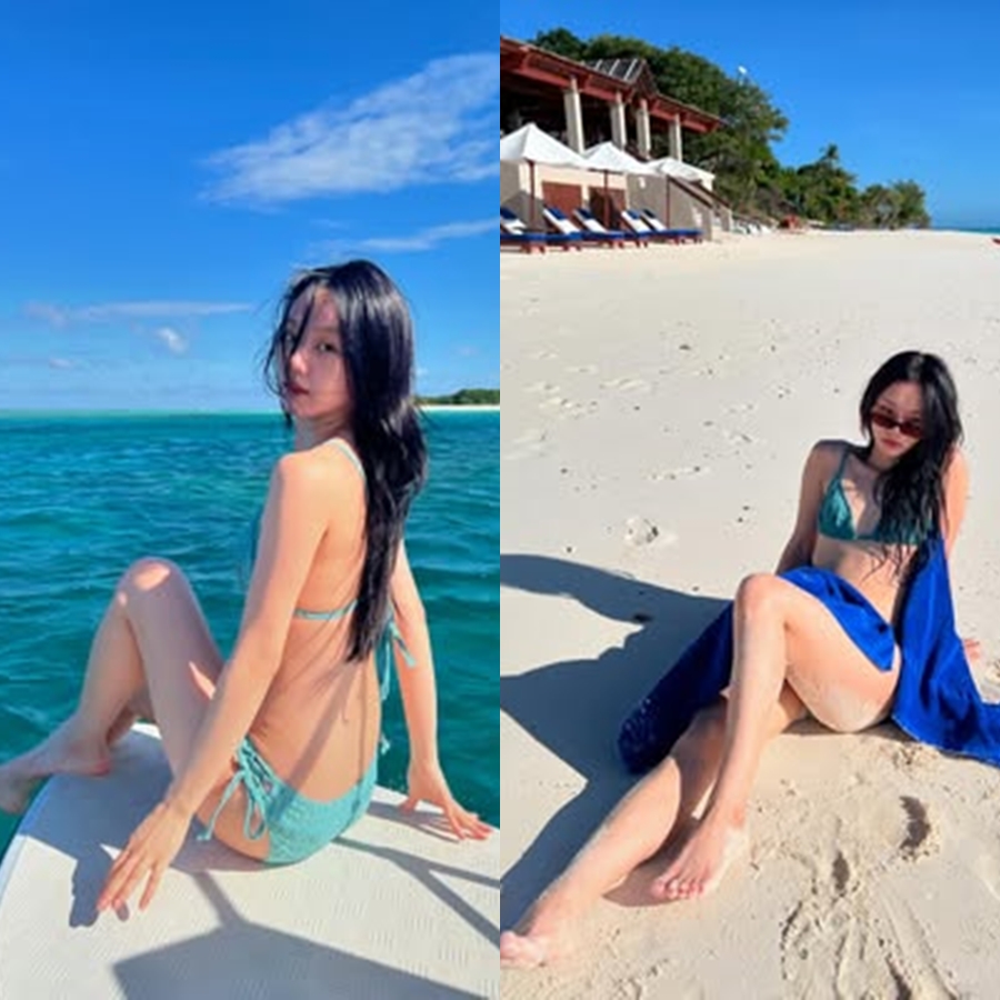 혜리, 엄동설한에 비키니 핫걸 '시선집중'