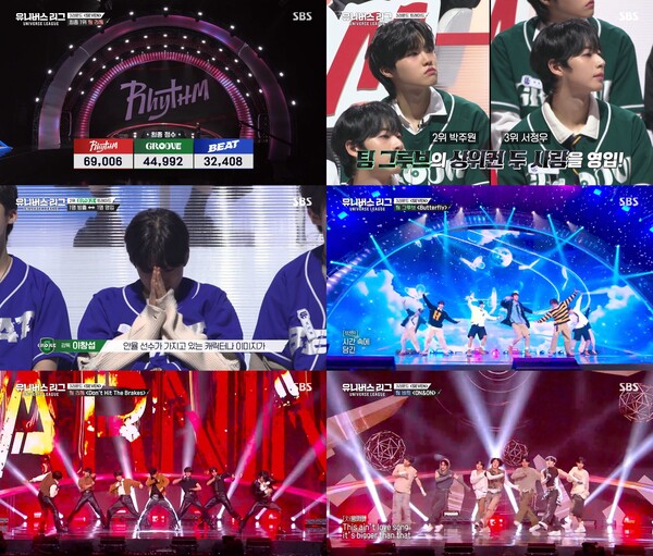 '유니버스 리그' 파이널 진출 21인 확정…1위는 팀 리듬 제이엘