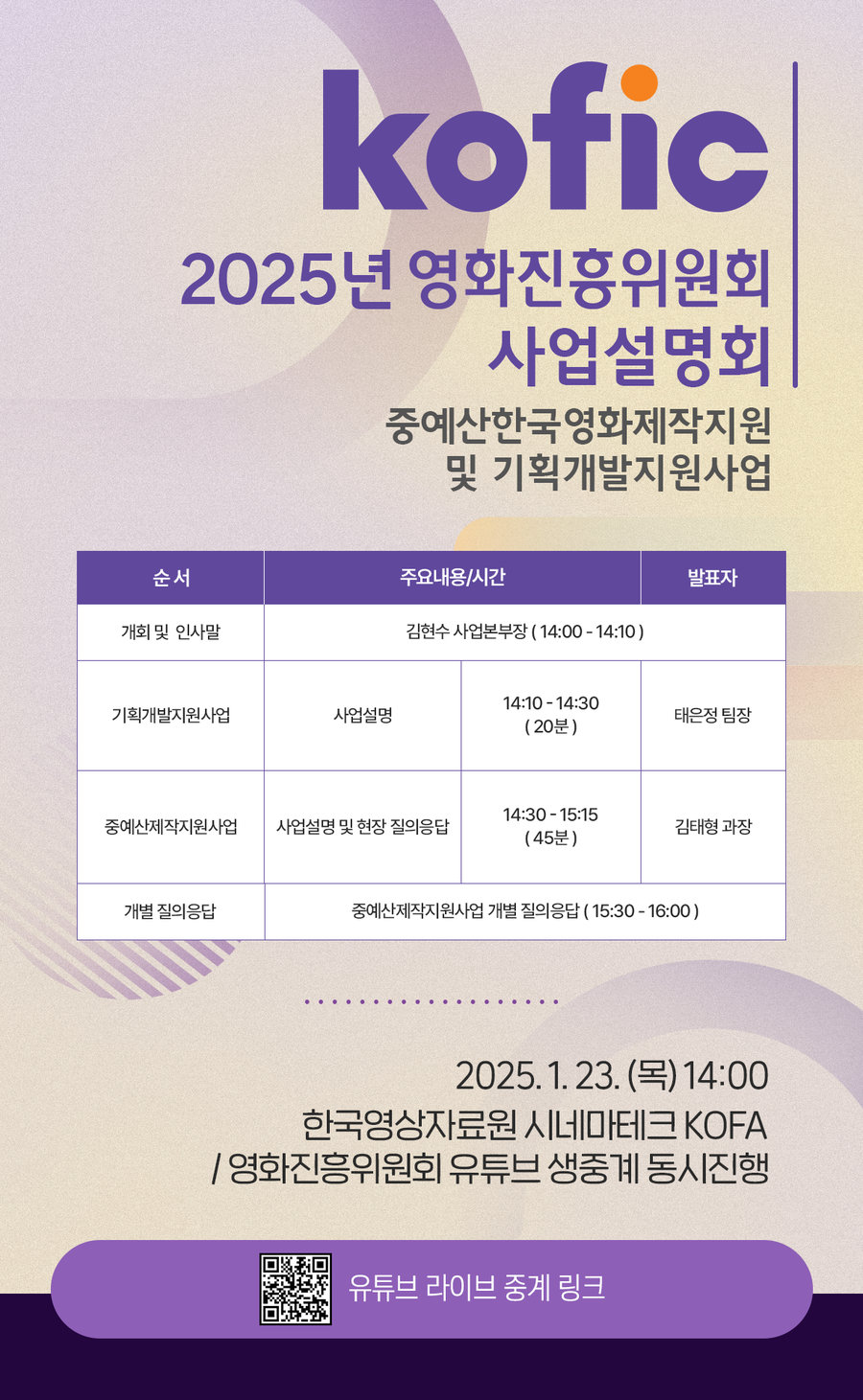 영화진흥위원회, 100억 투입해 K무비 살린다 "천만 1편보다 백만 여러 편"