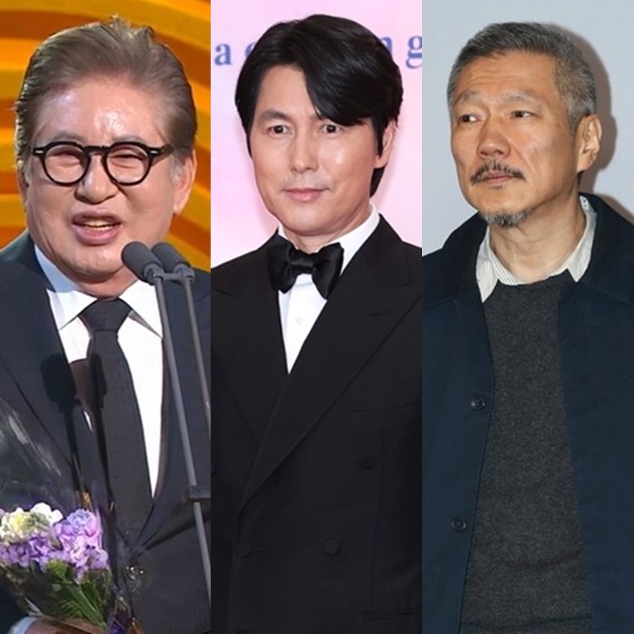 ▲ 왼쪽부터 김용건, 정우성, 홍상수. ⓒ곽혜미 기자, KBS