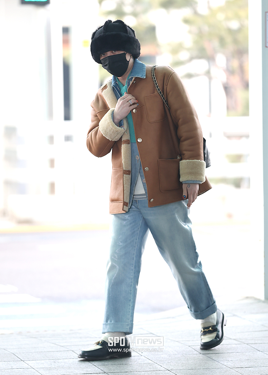 [포토S] 지드래곤, 힙한 공항 패션