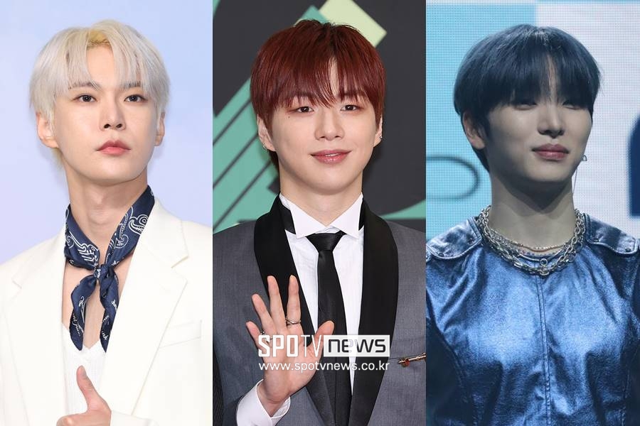 ▲ 도영, 강다니엘, 서호(왼쪽부터). ⓒ곽혜미 기자, RBW