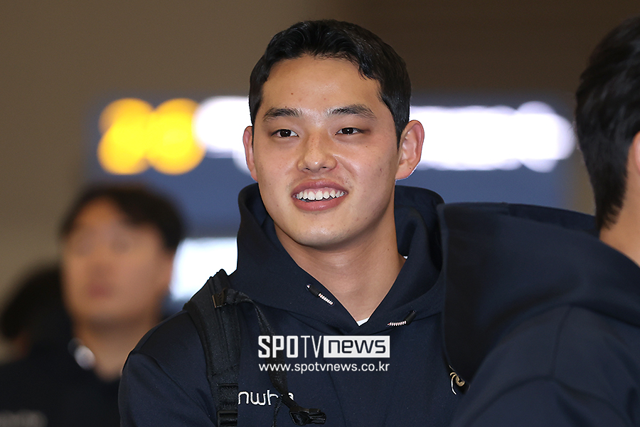 [포토S] 문동주, 미소 짓는 대전 왕자