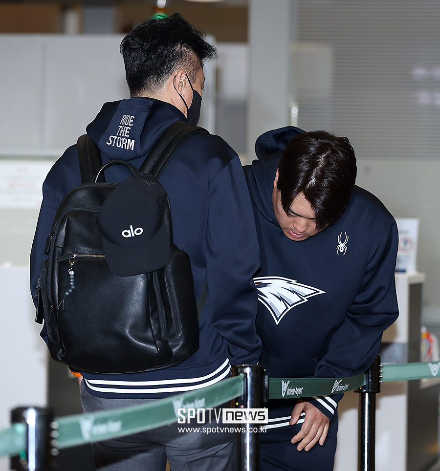 ▲ 손혁 단장 류현진 ⓒ곽혜미 기자