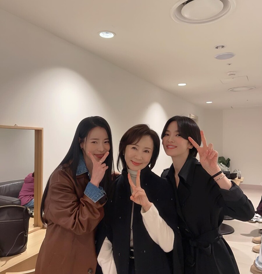 ▲ 임지연(왼쪽부터) 전인화 송혜교. 출처ㅣ임지연 인스타그램