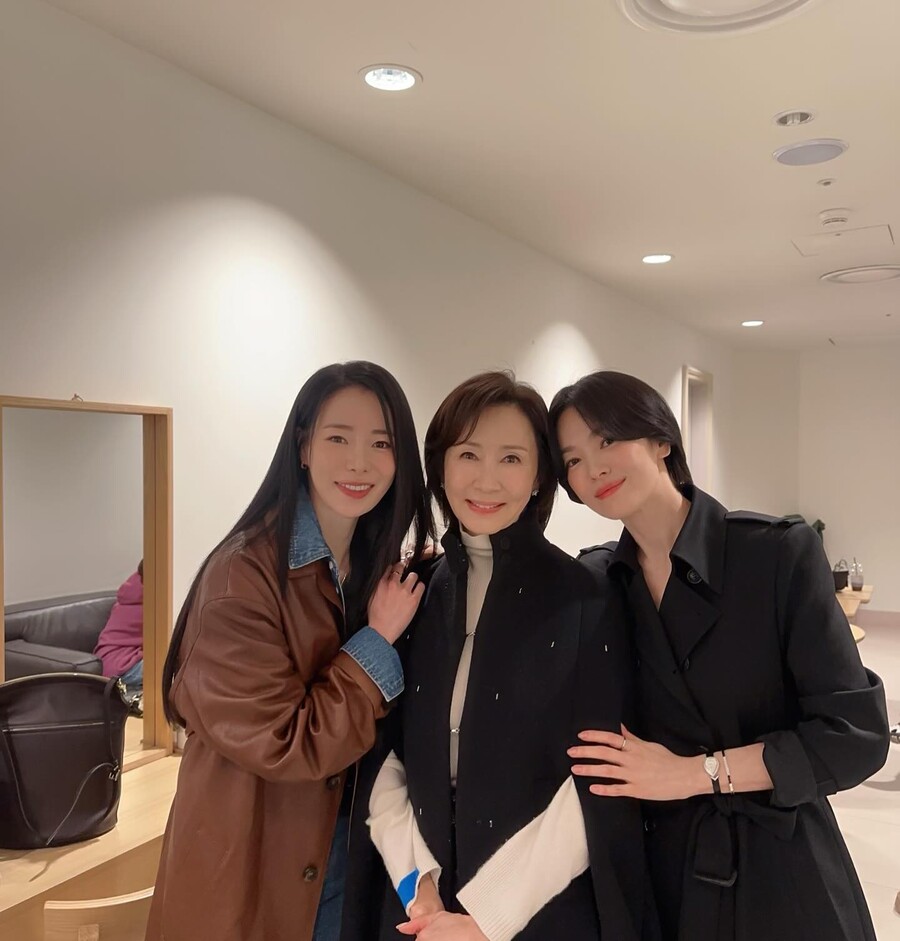 ▲ 임지연(왼쪽부터) 전인화 송혜교. 출처ㅣ임지연 인스타그램