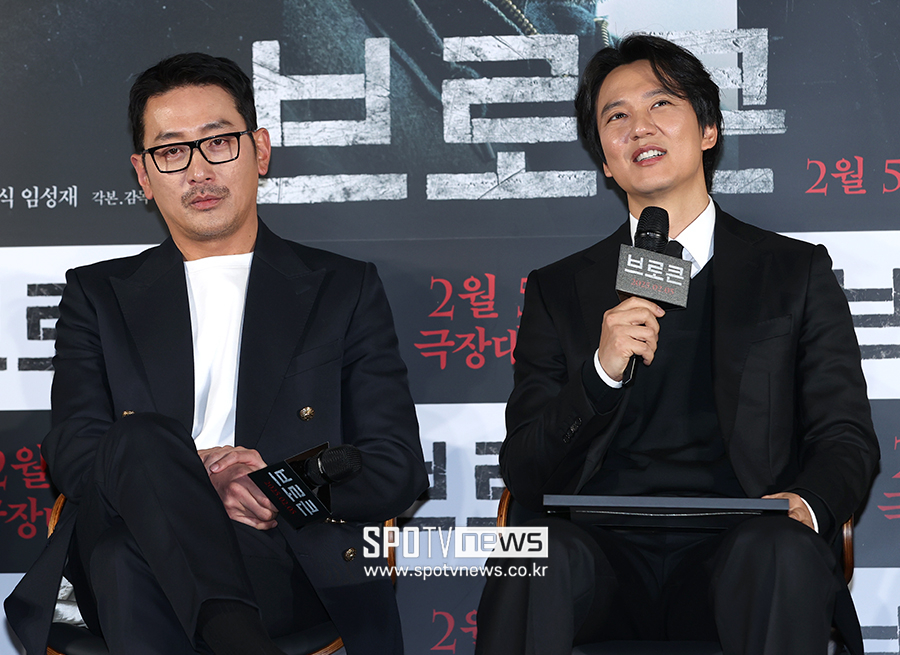 '브로큰'으로 다시 만난 하정우X김남길 "반가웠다" 한목소리