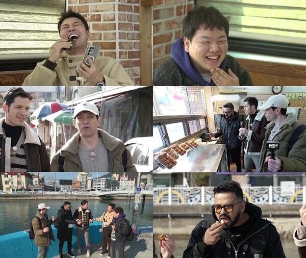 '전현무계획2' 전현무, 외국인 친구들과 사천 맛집 탐방