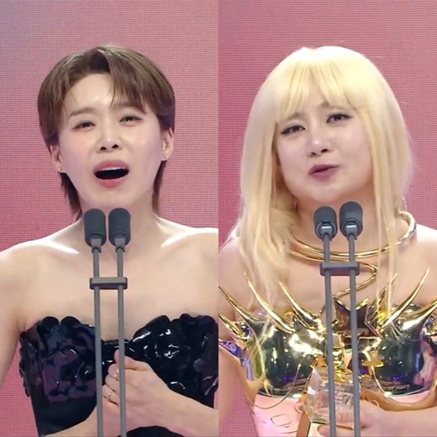 ▲ 장도연 박나래. 출처|2024 MBC 방송연예대상 방송화면 캡처