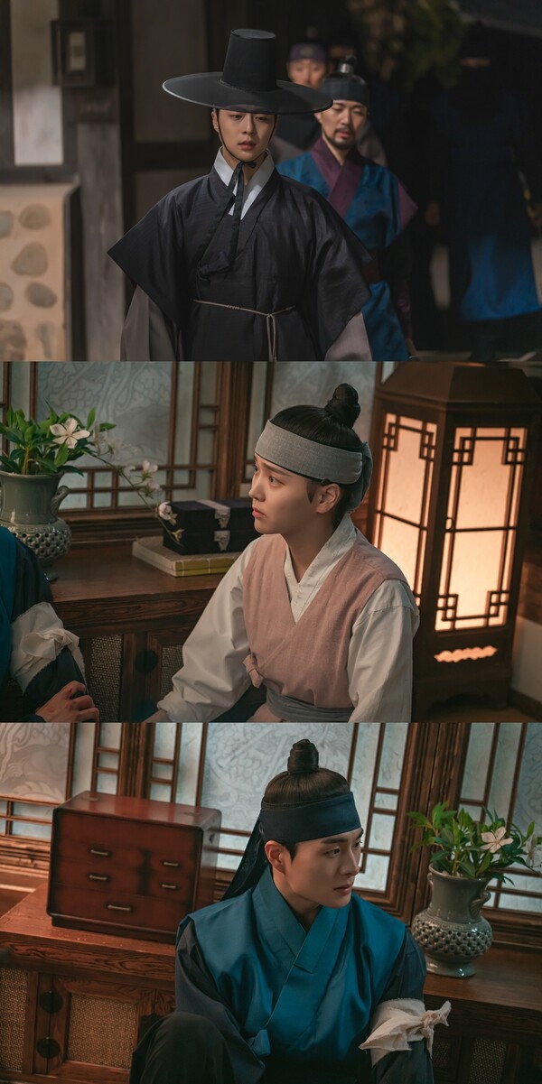 '체크인 한양' 김지은 둘러싼 배인혁·정건주 삼각관계 향방은?[오늘TV]