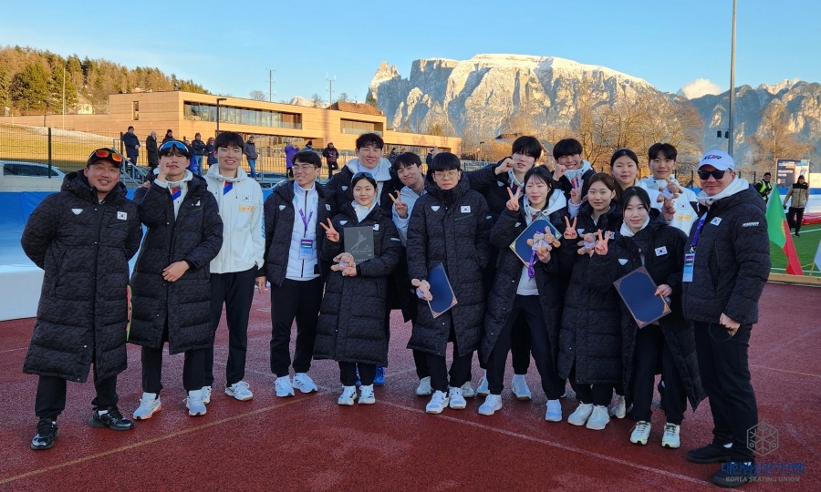 정희단, 주니어 월드컵 500m 금메달...한국, 금1·은2·동5 쾌거