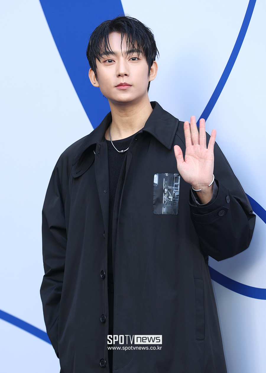 [포토S] 공찬, '서울패션위크 왔어요'