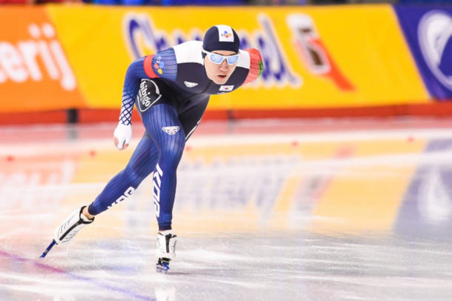 한국 남자 스피드스케이팅 국가대표 차민규 ⓒGetty Images