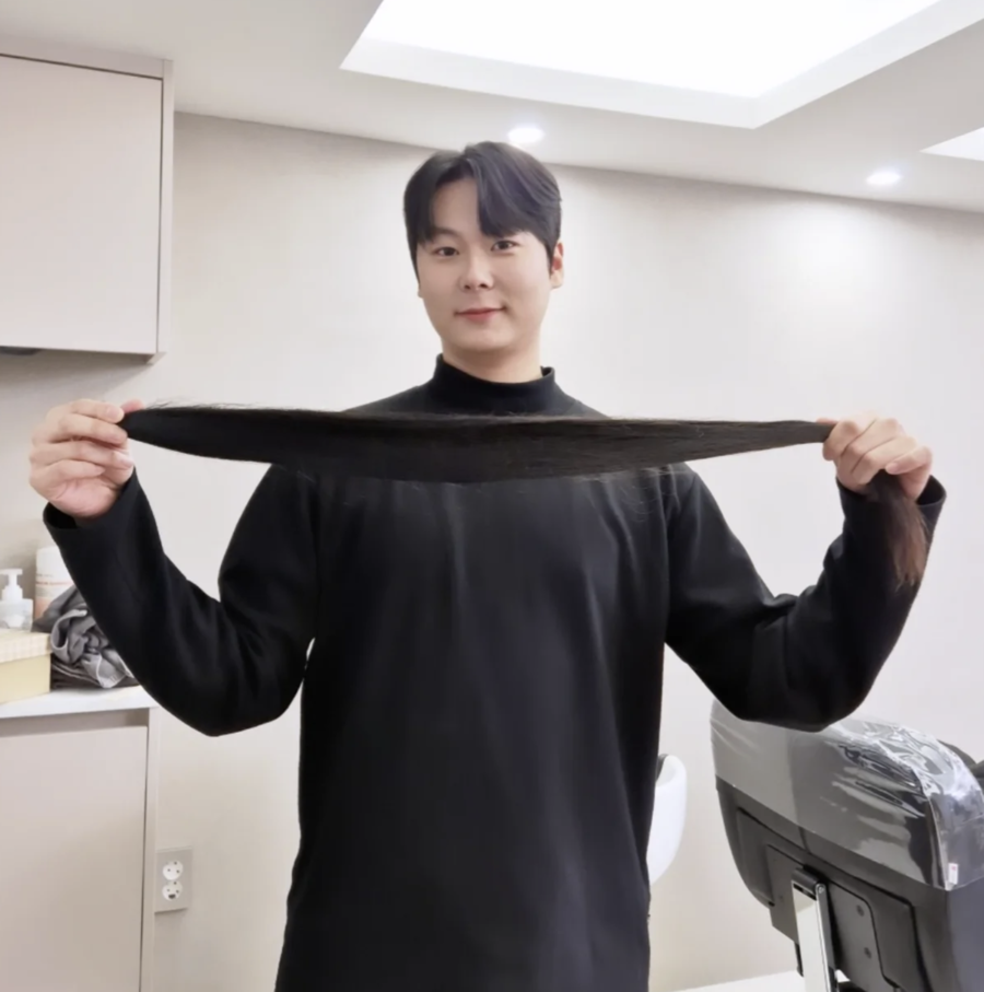 "긴 머리 안녕" 장문복, 트레이드 마크 장발 싹둑…파격 변신 모습 공개