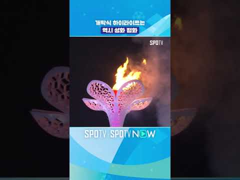하얼빈 동계 아시안게임 개막식의 하이라이트 #Shorts