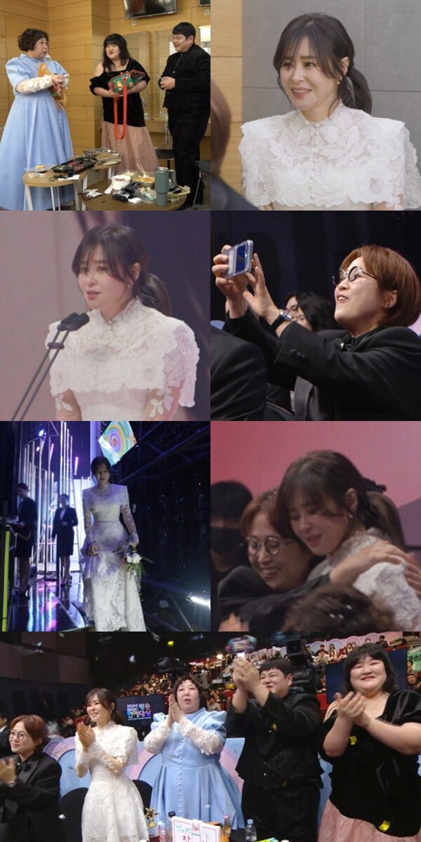 최강희, 감동의 '연예대상' 신인상 소감부터 핑거푸드 나눔까지…울고 웃은 비하인드(전참시)