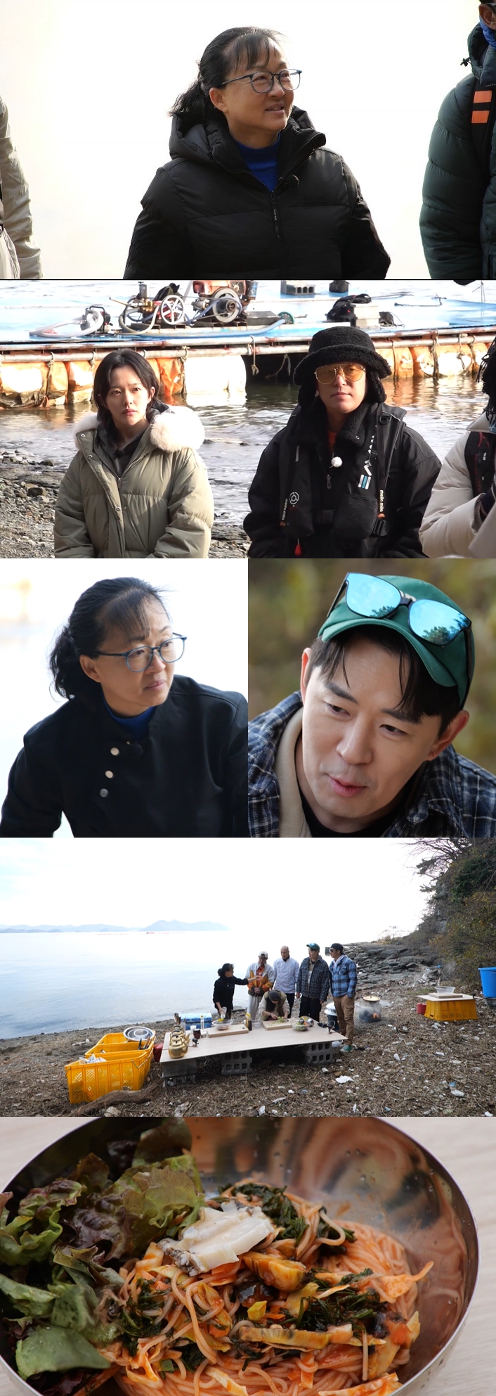 무인도 입성 급식대가, 온화한 미소 어디로…버럭대가로 흑화('푹다행')