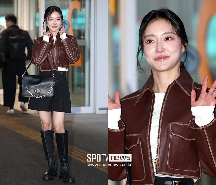 '공항에 뜬 정변의 아이콘' 이세영, 한파 녹이는 사랑스러운 여친룩