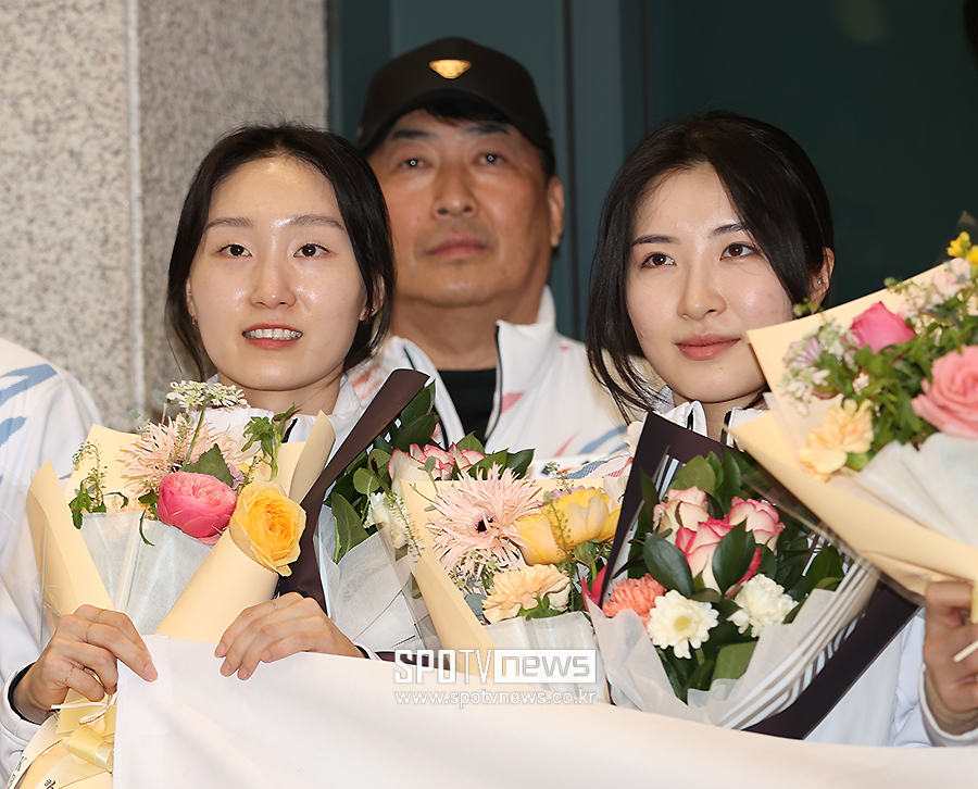 ▲ 최민정 김길리 ⓒ곽혜미 기자