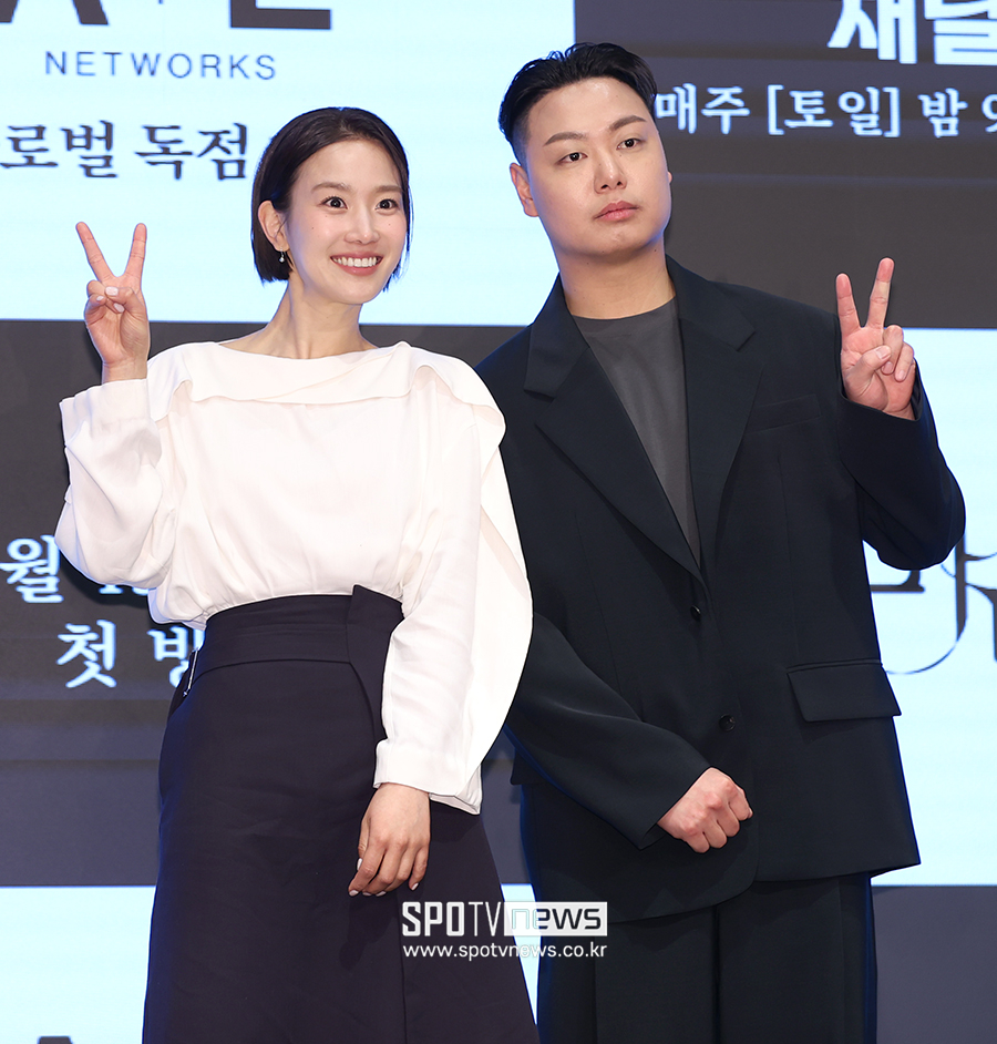 [포토S] 장희령-임재혁, '브이 브이!'